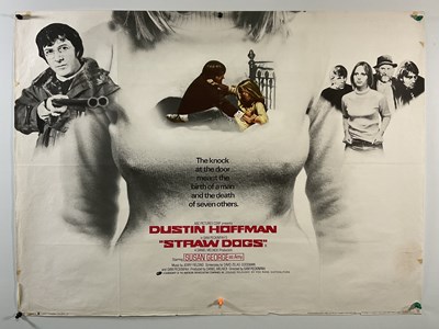 Lot 45 - STRAW DOGS (1971) UK Quad film poster,...