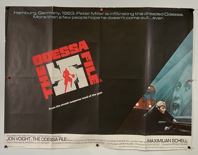 Lot 42 - THE ODESSA FILE (1974) UK Quad film poster,...