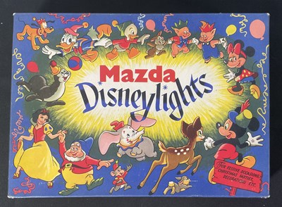 Lot 406 - MAZDA DISNEYLIGHTS vintage 1960s Christmas...