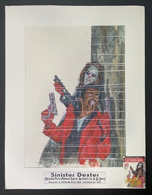 Lot 473 - SINISTER DEXTER Full colour original comic...