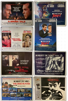 Lot 57 - ROBERT DE NIRO - 8 UK Quad film posters for...