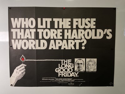 Lot 36 - THE LONG GOOD FRIDAY (1980) UK Quad film...
