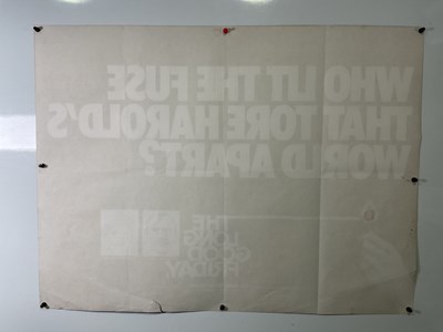 Lot 36 - THE LONG GOOD FRIDAY (1980) UK Quad film...