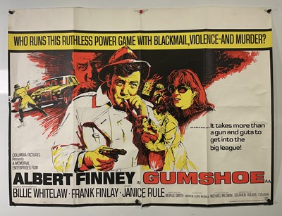 Lot 37 - GUMSHOE (1971) UK Quad film poster, rolled /...