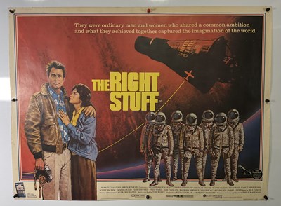 Lot 187 - THE RIGHT STUFF (1983) UK Quad film poster,...