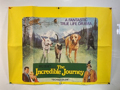 Lot 403 - WALT DISNEY - 9 UK Quad film posters for...