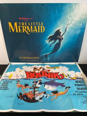 Lot 403 - WALT DISNEY - 9 UK Quad film posters for...
