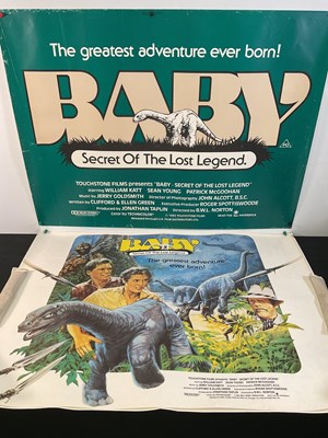 Lot 403 - WALT DISNEY - 9 UK Quad film posters for...