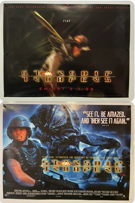 Lot 183 - STARSHIP TROOPERS (1997) UK Quad film poster...