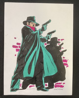 Lot 448 - DICK AYERS Hand drawn concept art for Marvel -...