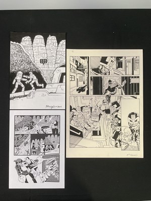 Lot 441 - ROBOCOP original art by P Goddard and...