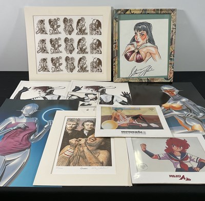 Lot 444 - A cross section of modern comic book art and...