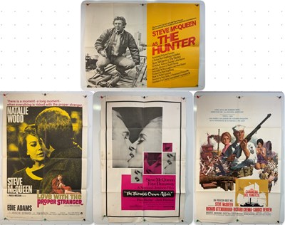 Lot 114 - A group of STEVE MCQUEEN film posters...