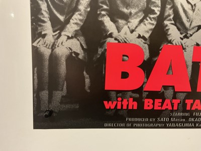 Lot 30 - BATTLE ROYALE (2001) First Release UK Quad...