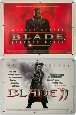 Lot 234 - A pair of UK Quad film posters for BLADE...
