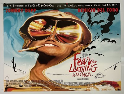 Lot 34 - FEAR AND LOATHING IN LAS VEGAS (1998) UK Quad...