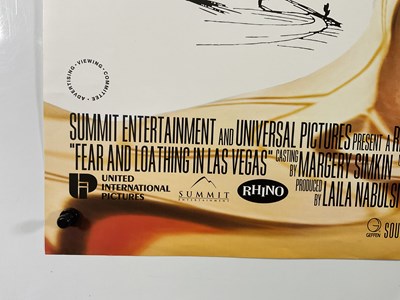 Lot 34 - FEAR AND LOATHING IN LAS VEGAS (1998) UK Quad...