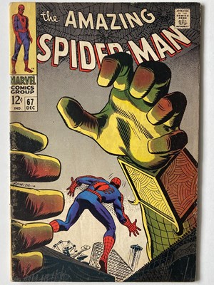 Lot 28 - AMAZING SPIDER-MAN # 67 (1968 - MARVEL - Cents...