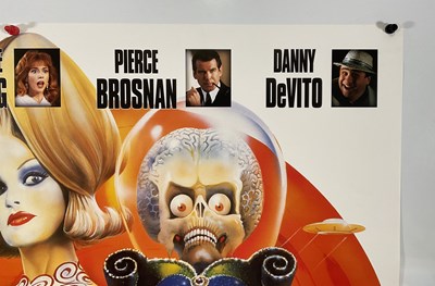 Lot 10 - MARS ATTACKS (1996) UK Quad film poster,...