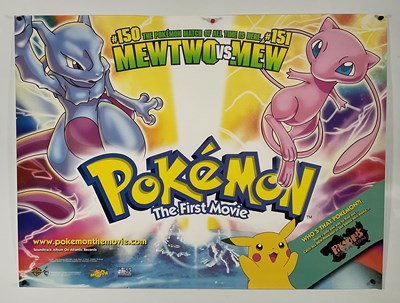 Lot 199 - POKÉMON THE FIRST MOVIE (1999) UK Quad film...