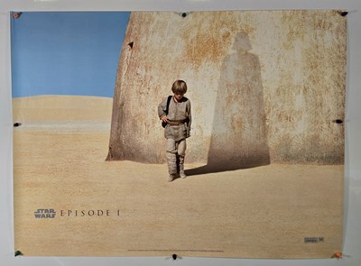 Lot 216 - THE PHANTOM MENACE (1999) UK Quad film poster,...