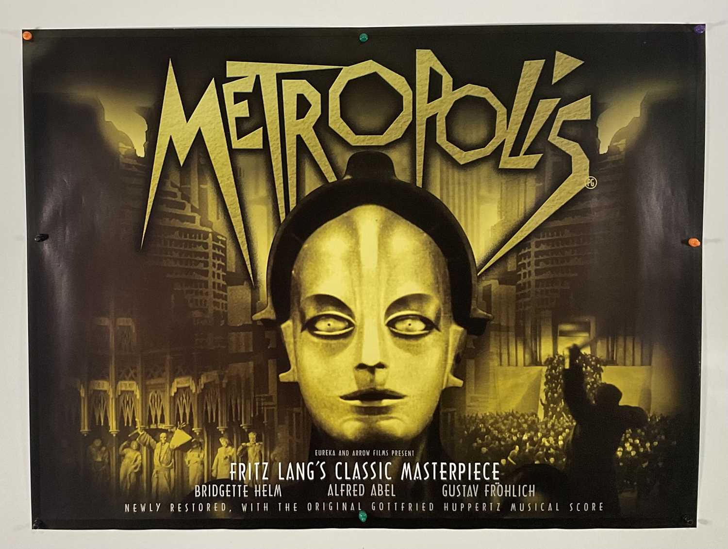 Lot 201 - METROPOLIS (1927) A 2000s re-release UK Quad