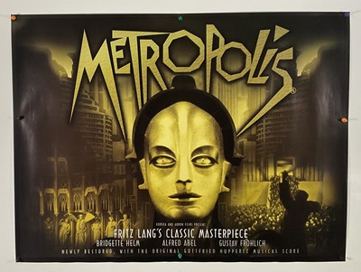 Lot 201 - METROPOLIS (1927) A 2000s re-release UK Quad...
