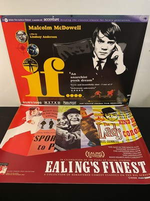 Lot 46 - A selection of BFI re-release posters for...