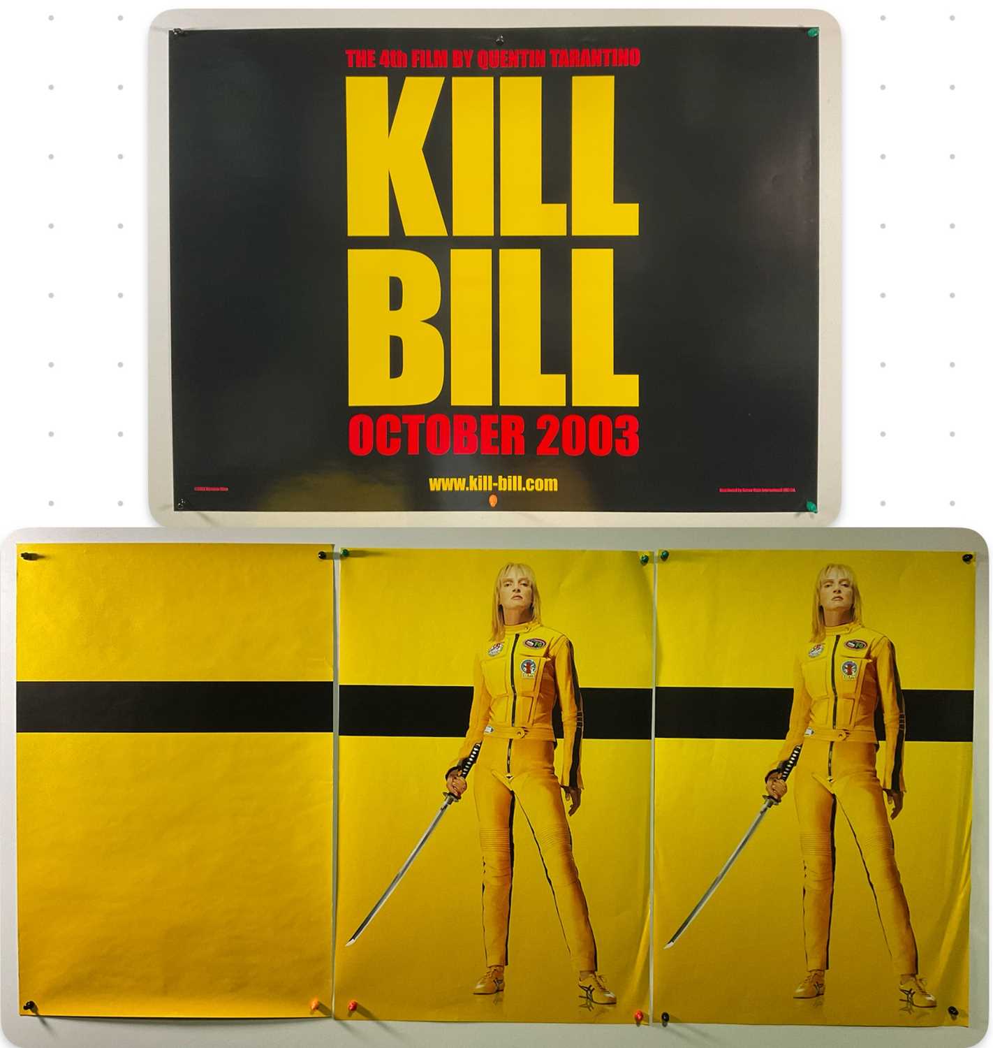 Lot 33 - KILL BILL VOLUME 1 (2003) A UK quad teaser...