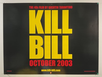 Lot 33 - KILL BILL VOLUME 1 (2003) A UK quad teaser...