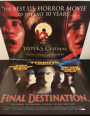 Lot 254 - A group of Horror film posters including...