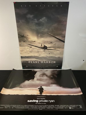 Lot 275 - A group of war film posters including SAVING...