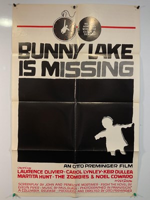 Lot 53 - BUNNY LAKE IS MISSING (1965) US one sheet film...