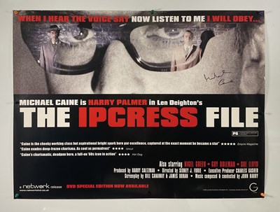 Lot 67 - A MICHAEL CAINE autographed copy of THE...