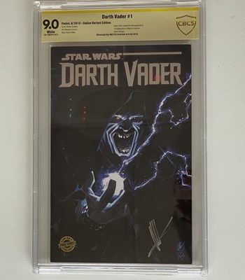 Lot 283 - STAR WARS: DARTH VADER # 1 - (2018 -...