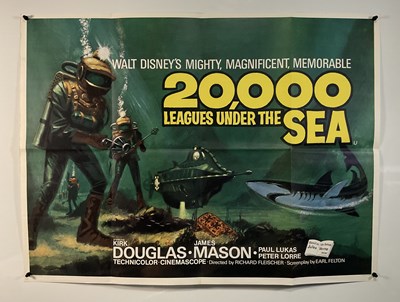 Lot 285 - 20,000 LEAGUES UNDER THE SEA (1955) UK Quad...