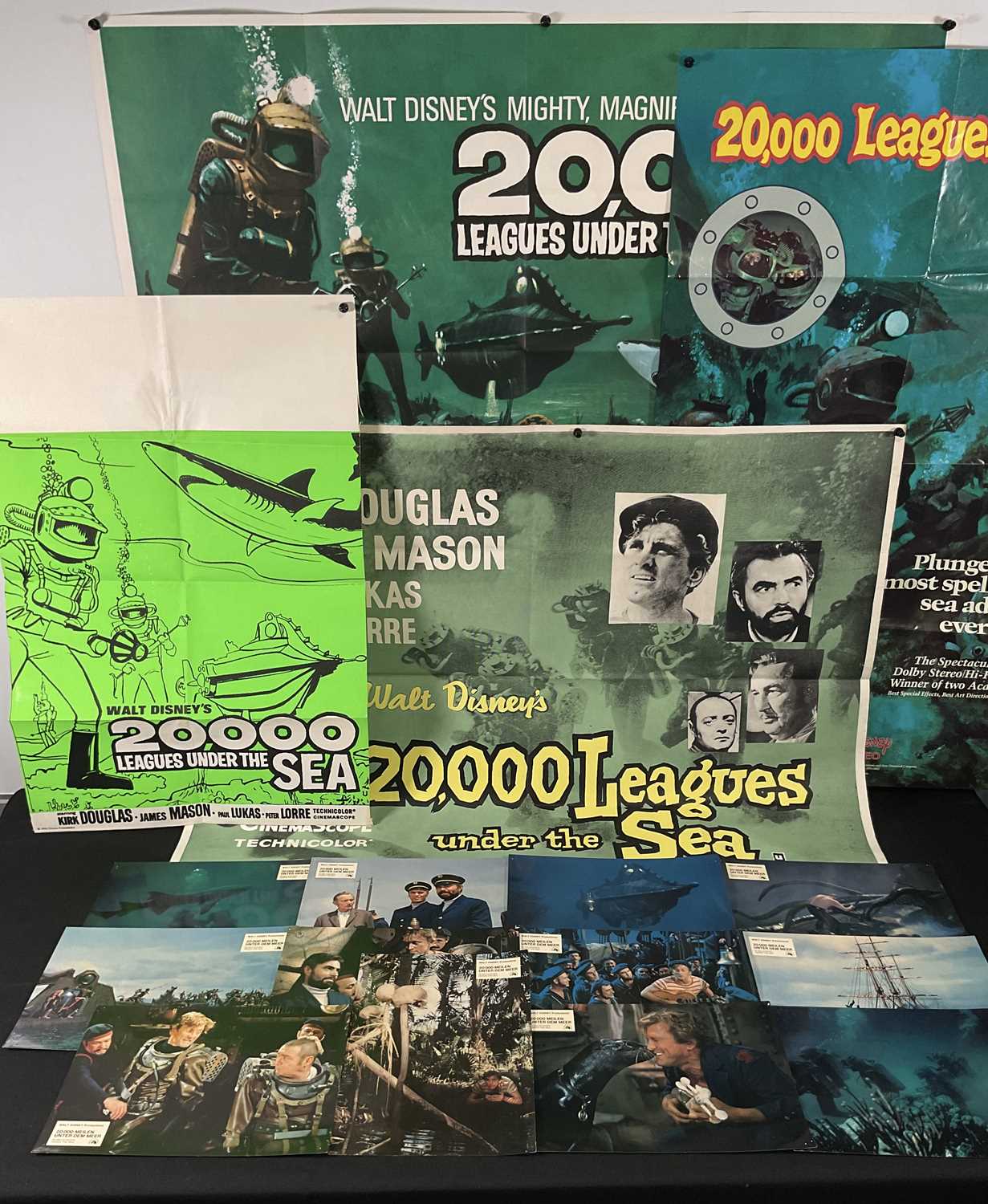 Lot 287 - 20,000 LEAGUES UNDER THE SEA (1955) A group of...