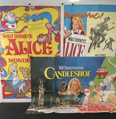 Lot 290 - ALICE IN WONDERLAND (1951) A trio of film...