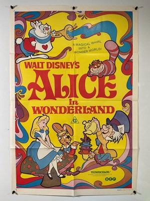 Lot 290 - ALICE IN WONDERLAND (1951) A trio of film...