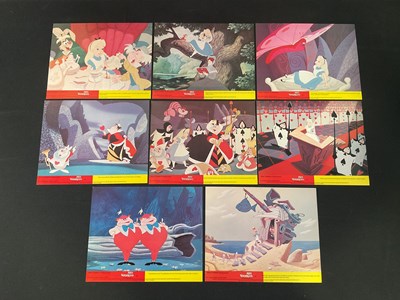 Lot 293 - ALICE IN WONDERLAND (1951) 3 complete sets of...
