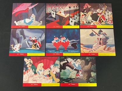Lot 293 - ALICE IN WONDERLAND (1951) 3 complete sets of...