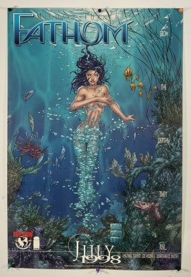Lot 489 - A group of Top Cow comic book advertising...