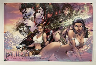 Lot 489 - A group of Top Cow comic book advertising...