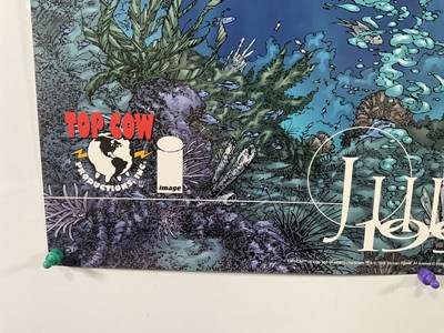 Lot 489 - A group of Top Cow comic book advertising...