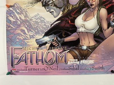 Lot 489 - A group of Top Cow comic book advertising...