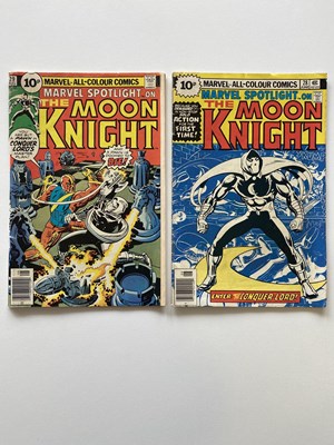 Lot 285 - MARVEL SPOTLIGHT: MOON KNIGHT # 28 & 29 (Group...