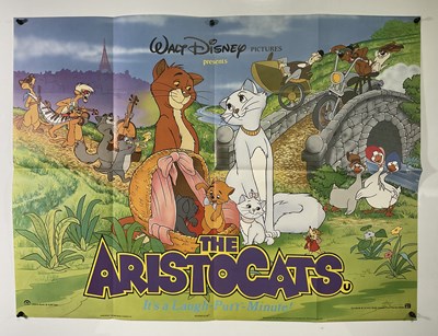 Lot 295 - THE ARISTOCATS (1970) group of film posters...