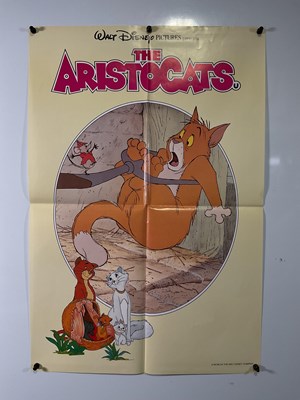 Lot 295 - THE ARISTOCATS (1970) group of film posters...