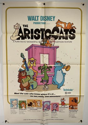 Lot 296 - THE ARISTOCATS (1970) group of film posters...