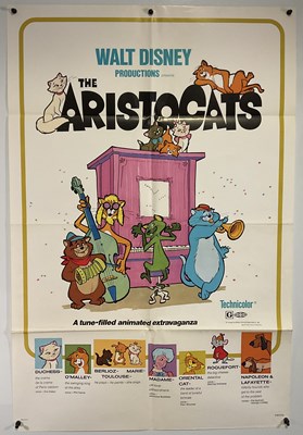 Lot 296 - THE ARISTOCATS (1970) group of film posters...